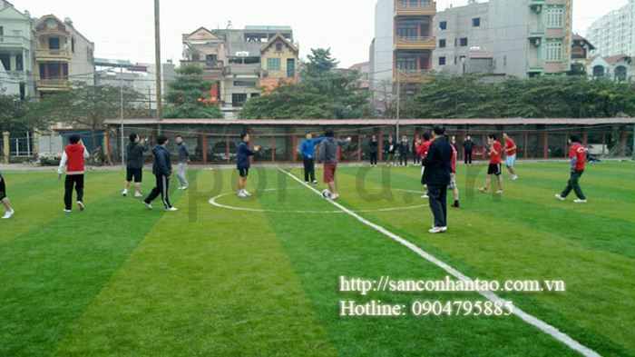 Hình ảnh sân Sân bóng đá Nhân Mỹ