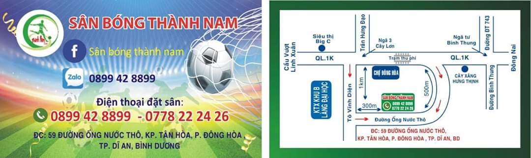 Hình ảnh sân THÀNH NAM