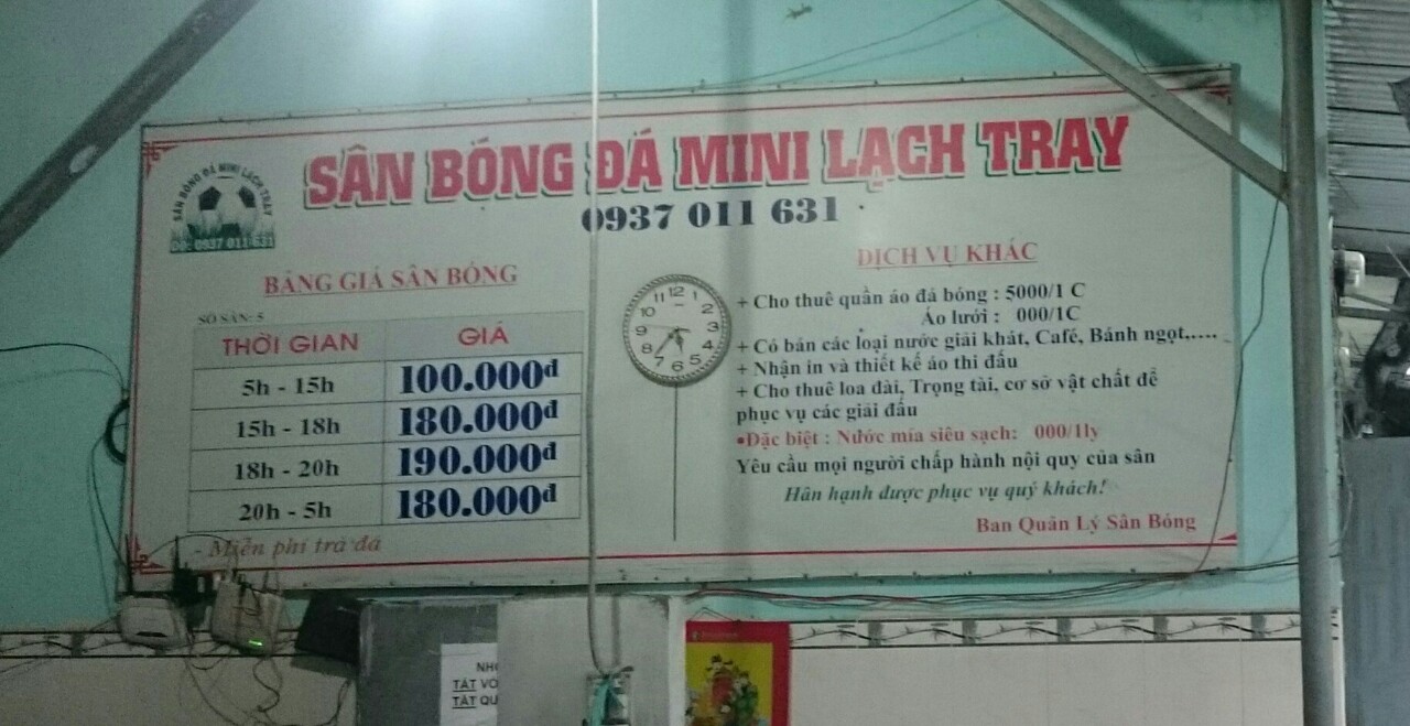 Hình ảnh Sân bóng mini Lạch Tray 3