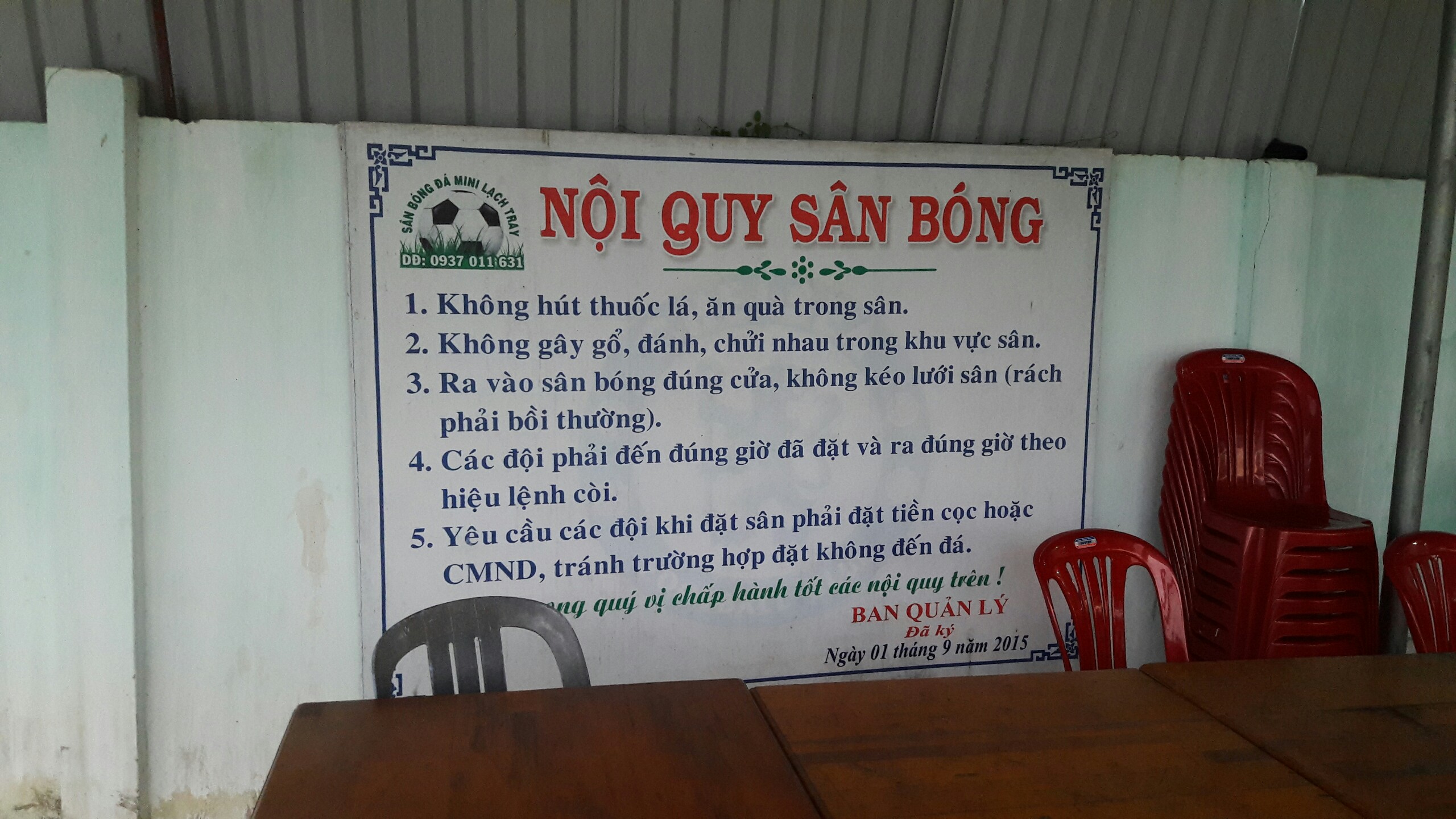 Hình ảnh Sân bóng mini Lạch Tray 4